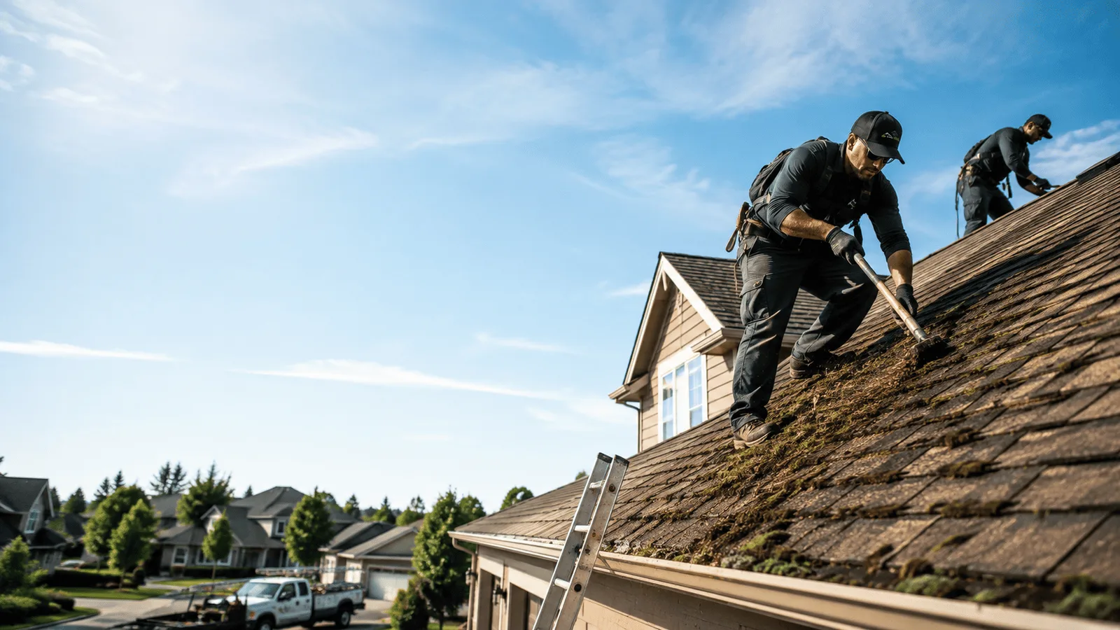 Roof Moss Removal in Grant City, MO near me
